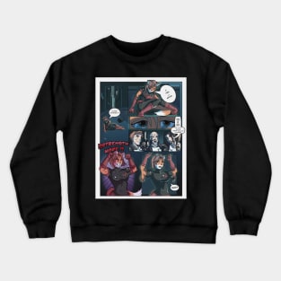 Out of Shape (Comic art by Susie Gander) Crewneck Sweatshirt